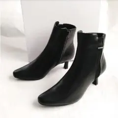 モードエジャコモ イング　ピッティ　2wayチャームショートブーツ　ブラック　M