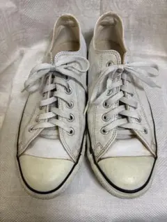 90’s USA製 コンバース オールスター 8 白レザー