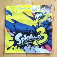 新品未使用　スプラトゥーン3　ハンカチ