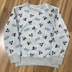 ミッキーマウス トレーナー 120サイズ グレー