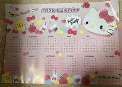 希少】【レア】2001年 ハローキティ レトロ カレンダー 平成レトロ