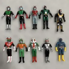 仮面ライダーフィギュア　10体セット
