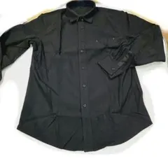 ビジネスカジュアル シャツ 黒