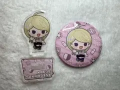 ダンガンロンパ GiGO EXPO ココラボ アクスタ 缶バッジ 赤松楓のサムネイル