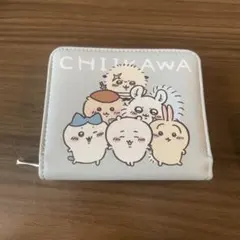 ちいかわ　水色二つ折り財布のサムネイル