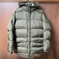 Columbia オリーブ フード付きダウンジャケット