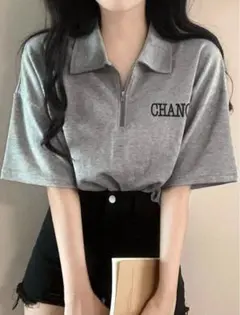 グレー Tシャツ