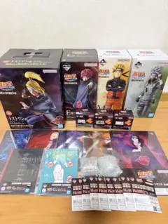 一番くじ NARUTO-ナルト-疾風伝 風影奪還編 A、C、E、ラストワンセット