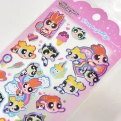 新品 パワーパフガールズ ドロップジェリーシール
