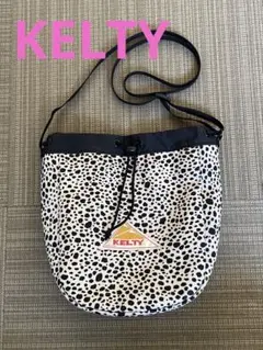 KELTY ダルメシアン柄 巾着 ショルダーバッグのサムネイル