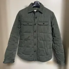 DEUS キルティングジャケット オリーブグリーン