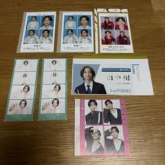 SixTONES 田中樹 証明写真 ハッピー4カット 他