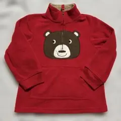 Carter's 赤 フリース　くまちゃん　100サイズ