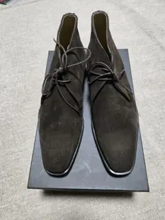 【新品】バーニーズ・ニューヨーク　チャッカ・ブーツ スウェード ブラウン