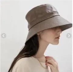 Sea Roomlynn ブラウン フェイクレザーハットのサムネイル