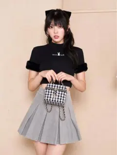 Darich DLapinファースリーブトップス ブラック blackのサムネイル