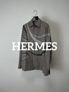 希少品】HERMES シルク ジャージ ストール スカーフ ショール 三角形