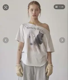 SCULPTOR Sheriff Cut Out Tee オフホワイト sのサムネイル