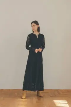 CLANE クラネ 3D FLOWER LACE ONE PIECE