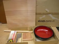 そば打ち道具セット　箱無し　新品未使用 2026年最新】蕎麦打ちセットの人気アイテム - メルカリ