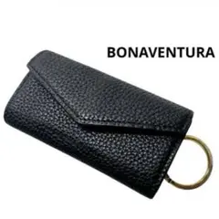 BONAVENTURA ブラック レザー キーケース　鍵入れ　黒