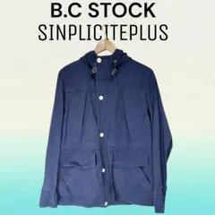 シンプリシテプリュス ベーセーストックマウンテンパーカー ミリタリーテイスト