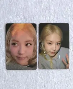 韓国限定 BLACKPINK ロゼ ROSE rosé トレカ 2枚セット - メルカリ