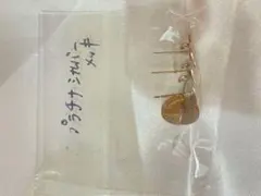 プラチナシルバーメッキ 円形ピアス金具 2ペア入り