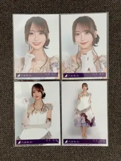 【匿名配送】弓木奈於 最駆け 封入生写真 4枚コンプ 乃木坂46