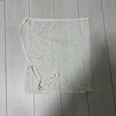 ホワイト レース ラップスカート 腰巻きのサムネイル