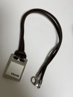 DOLCE＆GABBANAペンダント レザーチョーカー