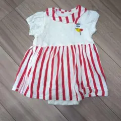 Petit Jam ロンパース 70cm 赤白ストライプのサムネイル