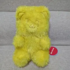 くまグミ　くま型ポシェット　ぬいぐるみポシェット　黄色