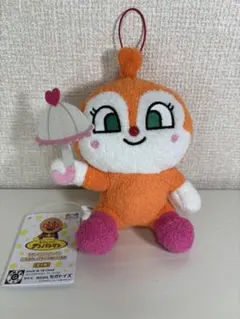 それいけ！　アンパンマン　ころふわパラソル　ぬいぐるみ　ドキンちゃん