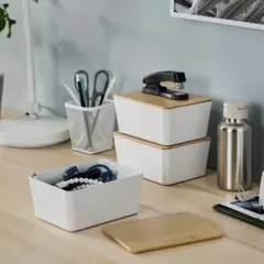 KUGGIS ボックス 2個セット《IKEA》