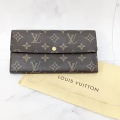 P*！様 美品 ルイヴィトン ポルトフォイユ サラ イニシャルあり