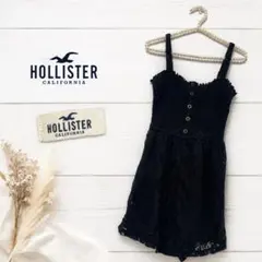 【美品】　即日発送　即購入⚪︎ ホリスター　キャミワンピ レース ネイビー XSのサムネイル