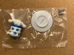 サンリオキャラクターズ　お寿司キーチェーン　シナモロール　シナモン　ガチャガチャ