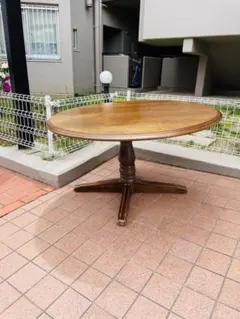 飛騨産業「穂高（ほだか）」120cm ラウンドダイニングテーブル（丸