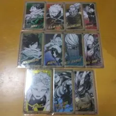 僕のヒーローアカデミア原画展 箔押しクリアカードコレクション