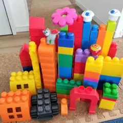 MEGA BLOKS☆メガブロックセット　158個☆レゴブロック