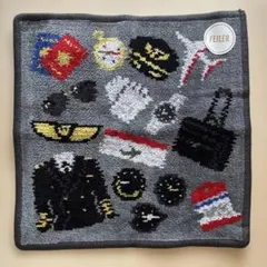 【JAL機内販売限定】フェイラー FEILER ハンカチ グレー　オンライン完売