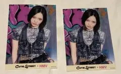 CUTIE STREET 大特典会 ブロマイド ユニット衣装 真鍋凪咲×2