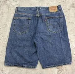 00s　Levi's　505　デニムショーツ　W35　インディゴ　古着のサムネイル