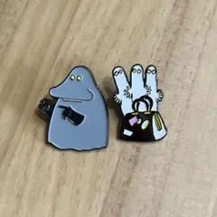 MOOMIN ムーミン　ピンバッチ　ピンズ　モラン&ニョロニョロ