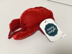 mary meyer ロブスター型ぬいぐるみ 赤　パペット　エビ　タグ付き新品