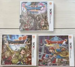 【美品・やり込みあり】3DS ドラゴンクエスト(Ⅶ・Ⅷ・Ⅺ) 3本セット