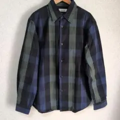 45rpm チェック柄 長袖シャツ サイズ3