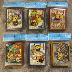 ポケモンセンタートウホクR お祭りごっこ ポケカ　スリーブ　デッキシールド 6種