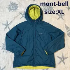 大きいサイズXL✨モンベル サーマランドパーカ リバーシブル 中綿ジャケット